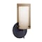 Besa Lighting Pahu 4 Mini Sconce, Smoke/Opal, Bronze Finish, 1x40W Halogen 1SW-S44007-BR - alternate 1